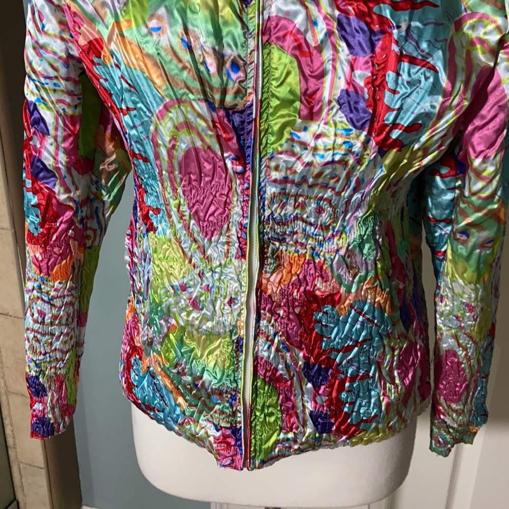 Ubu Medium Reversible Jacket Multi Abstract - image 4